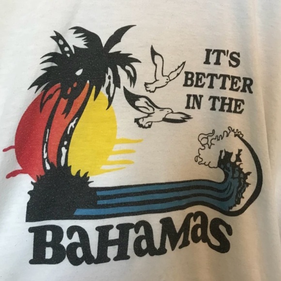 Vintage It’s Better In The Bahamas shirt - 90’s - thin - XL (LARGE) - Picture 4 of 10